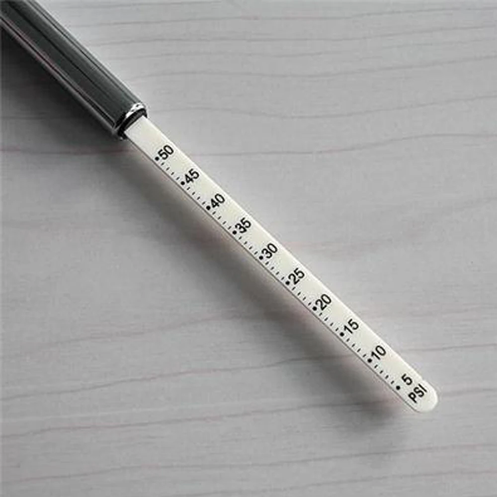 Tyre Pressure Test Meter Car Tire Pressure Gauge Pen Electric Bicycle Universal Tools 5-50 PSI Tester Motorcycle Accessories