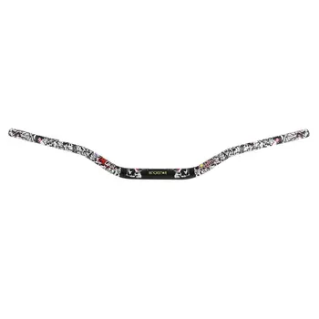 

Aluminum Alloy Motorcycle Handlebar Riser MX 1 1/8 Inches 28mm Handle Fat Bar with Skull Flower Pattern 300 - 400mm