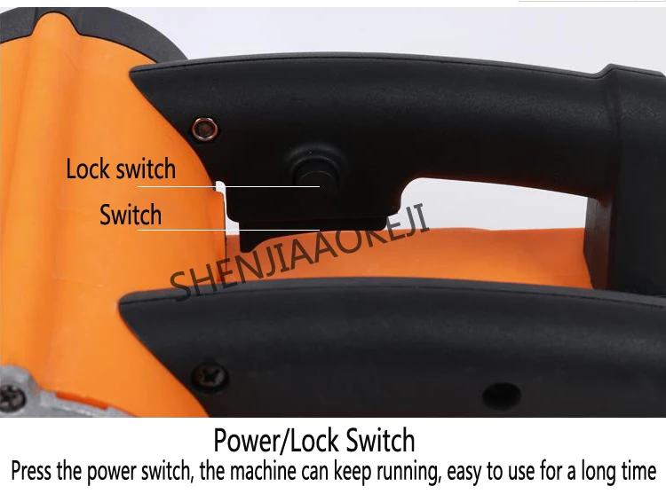 JP-001 Electric Wall Planer Putty Dust-free Concrete Wall Renovation Shovel Gray Machine Automatic Shovel Wall Tool 1200W 1PC