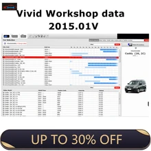 Mais recente atualização de dados da oficina vívida para 2015.01 software de reparação automóvel coleção software de reparação de automóveis oficina de garagem dados automotivos