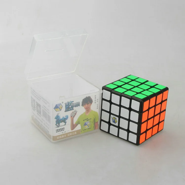 Yuxin Blue Kylin 4x4 куб Magico скоростной Обучающие игрушки Прямая поставка|Головоломки| |