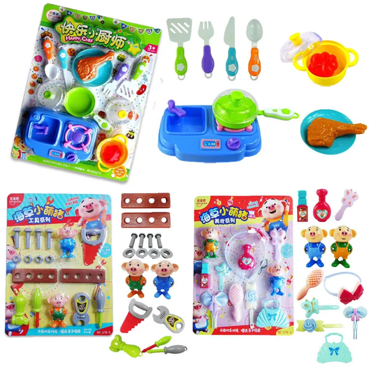 Игровой домик, кухонная игрушка для девочек и мальчиков, кухонная утварь, посуда, детский игровой домик, набор игрушек
