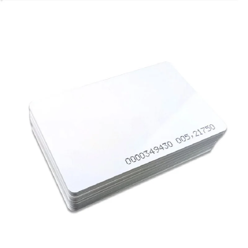100 шт. RFID 0,8 мм EM4100 Бесконтактный чип контроля доступа карты Tk4100 125 кГц стикер брелок маркер кольцо