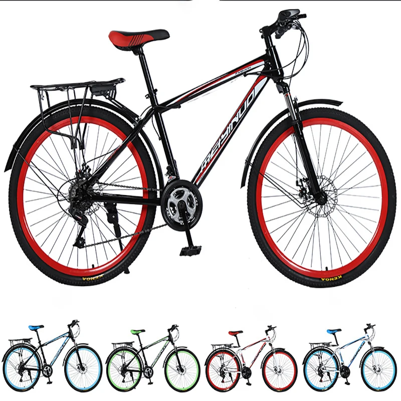 Mountain bike fat tire bikes shock absorbers bicyclevariable speed road bikes racing bicycle double disc brakesfree delivery Mountain bike fat tire bikes shock absorbers bicyclevariable speed road bikes racing bicycle double disc brakesfree delivery