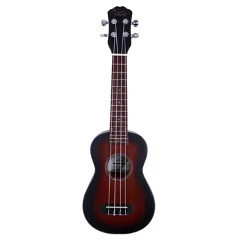 

Glarry UK201 21" Sapele Wood Ukulele Sunset Color Suitable for Beginners To Practice Playing
