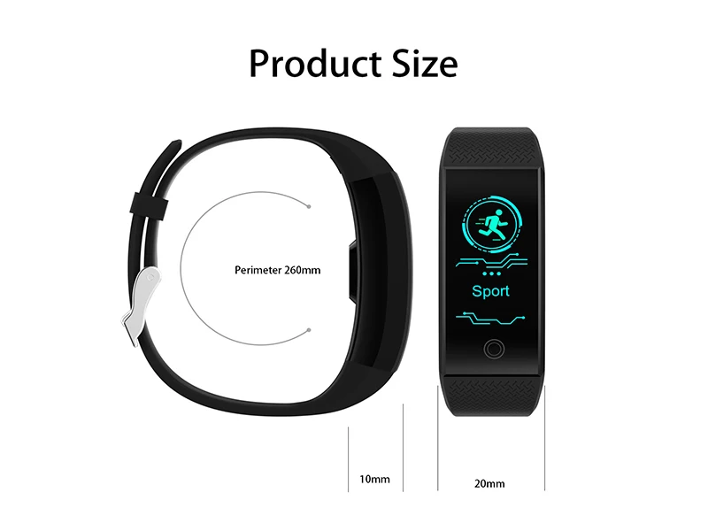 Smart watch QW18 IOS/Android waterproof Product