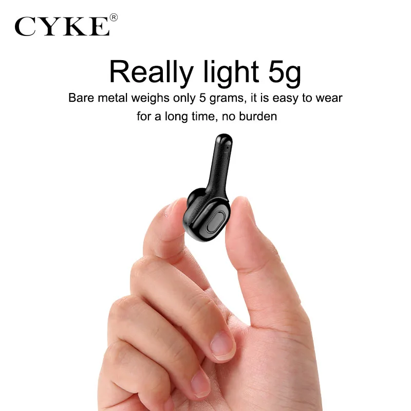 CYKE, новинка, умная Беспроводная TWS Bluetooth гарнитура, переводная гарнитура, цифровой дисплей, зарядка, складские спортивные наушники