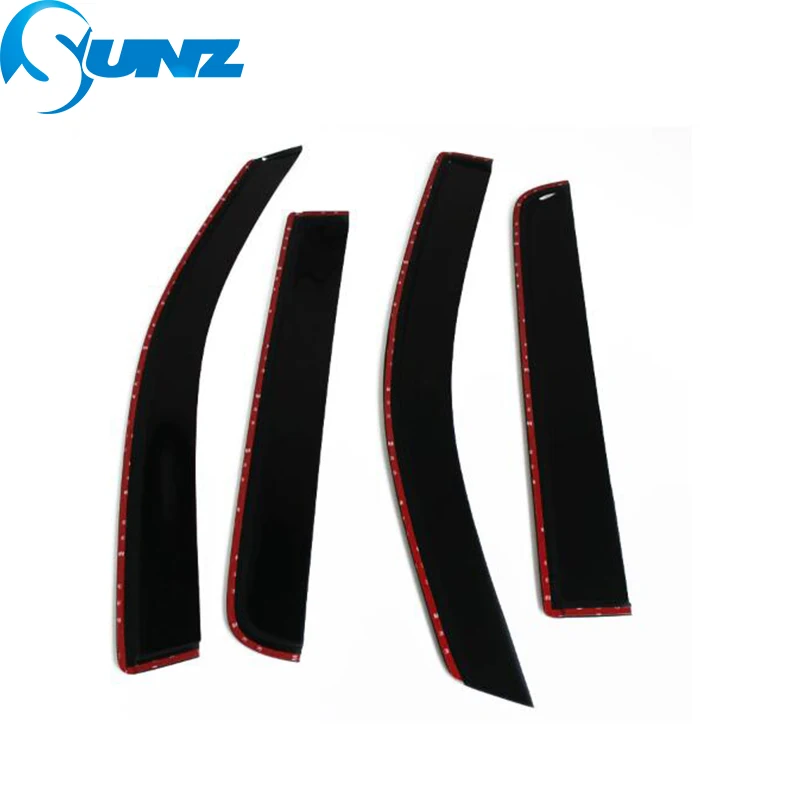 Car Window Deflector Visor For Chevrolet Traiblazer 2016 2017 2018  Black Door visor For Chevrolet Traiblazer 2016-2018 SUNZ