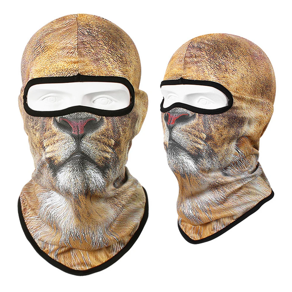 HEROBIKER Motorcycle Face Mask Balaclava Men Quick Dry Summer Motorcycle Masque Moto Helmet Scarf Skull Mask - Цвет: A8-17
