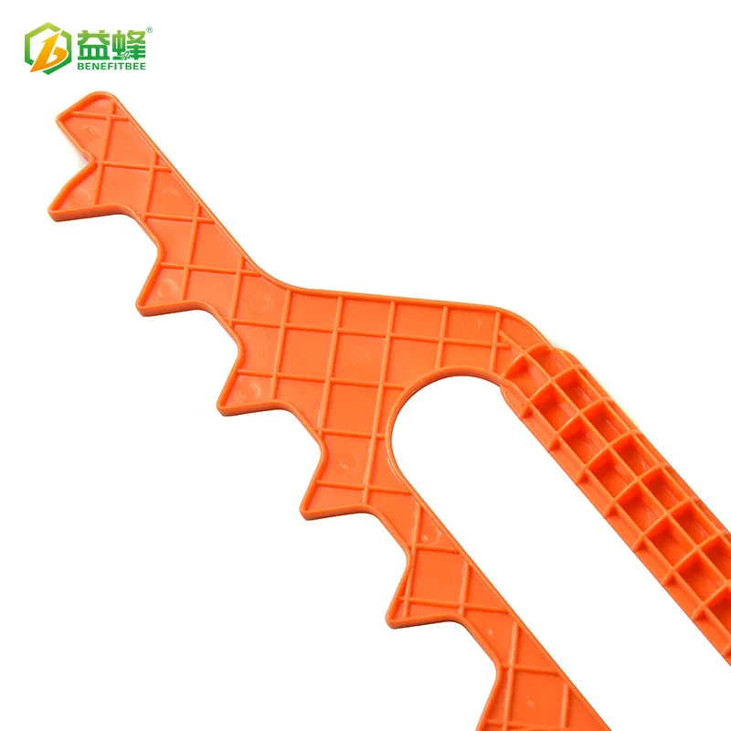 Profession Beekeeping Tools Wholesale Bees Hive Honeycomb Frame Plastic Ranging Rake Frame Pitch Measurement 9 Frame Beekeeping