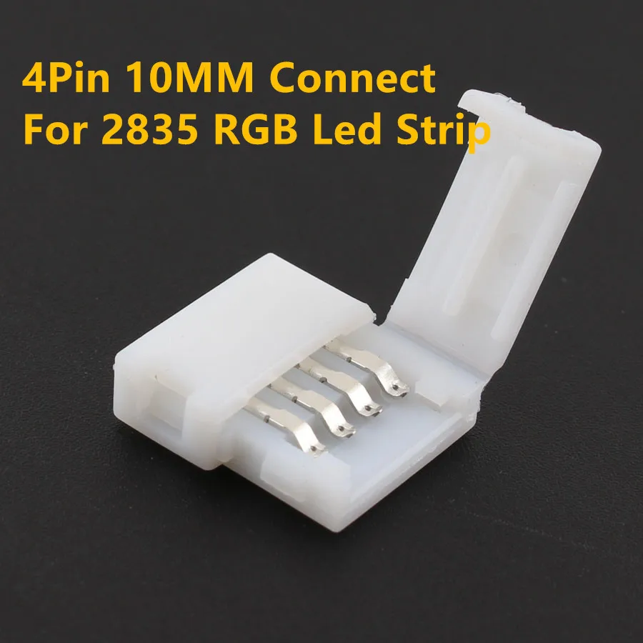 1 шт. 5 шт. DC 2 3 4 5 контактный разъем Одноцветный RGB светодиодные ленты 2pin 3pin 4pin 5pin разъем для подключения RGB RGBW светодиодные ленты - Цвет: RGB 4Pin 8mm
