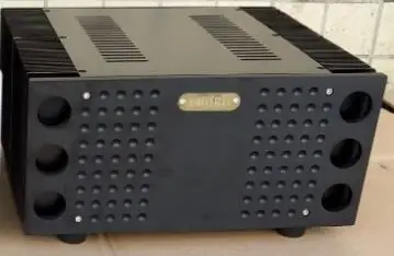 Black front panel Chord серия полностью алюминиевый усилитель мощности шасси с большим радиатором/класс a усилитель мощности шасси - Цвет: Black front panel