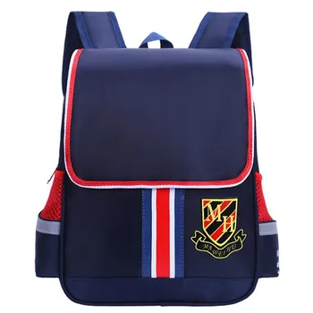 

Schoolbags for Kindgarden Children British Style Nylon Student Backpacks