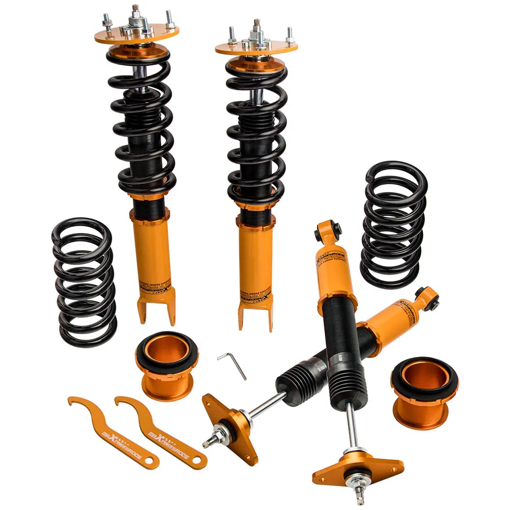 4x Coilovers Suspension Struts สำหรับ Dodge Charger 06 10 SRT 8 Adj