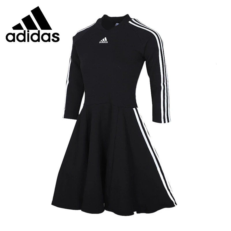 Nueva llegada Original Adidas W 3S vestido camisetas de mujer ropa  deportiva de manga larga|Camisetas de monopatinaje| - AliExpress