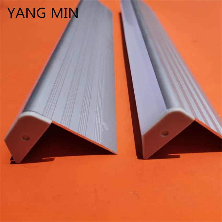 YANGMIN Free Shipping 2M/PCS Aluminum Profile Stair Lighting LED Cinema Aluminium Step Light Aluminum Profile for Stairs yangmin free shipping new product u shape 6063 wide aluminum profile for led strip 35mm big size led aluminium channel