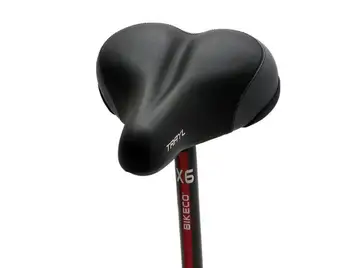 

Bicycle Saddle Dual Spring Designed Suspension Shock Absorbing Most Comfortable Bicycle Saddle Reflective Wide Soft Padded Bike