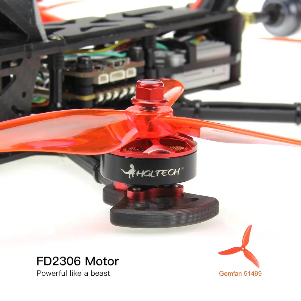 HGLRC 5 дюймов 4S 6S V2 F7 двойной управление полетом 60A 4в1 ESC 2306 двигатель FPV гоночный Дрон BNF PNP самолет многовинтовая модель