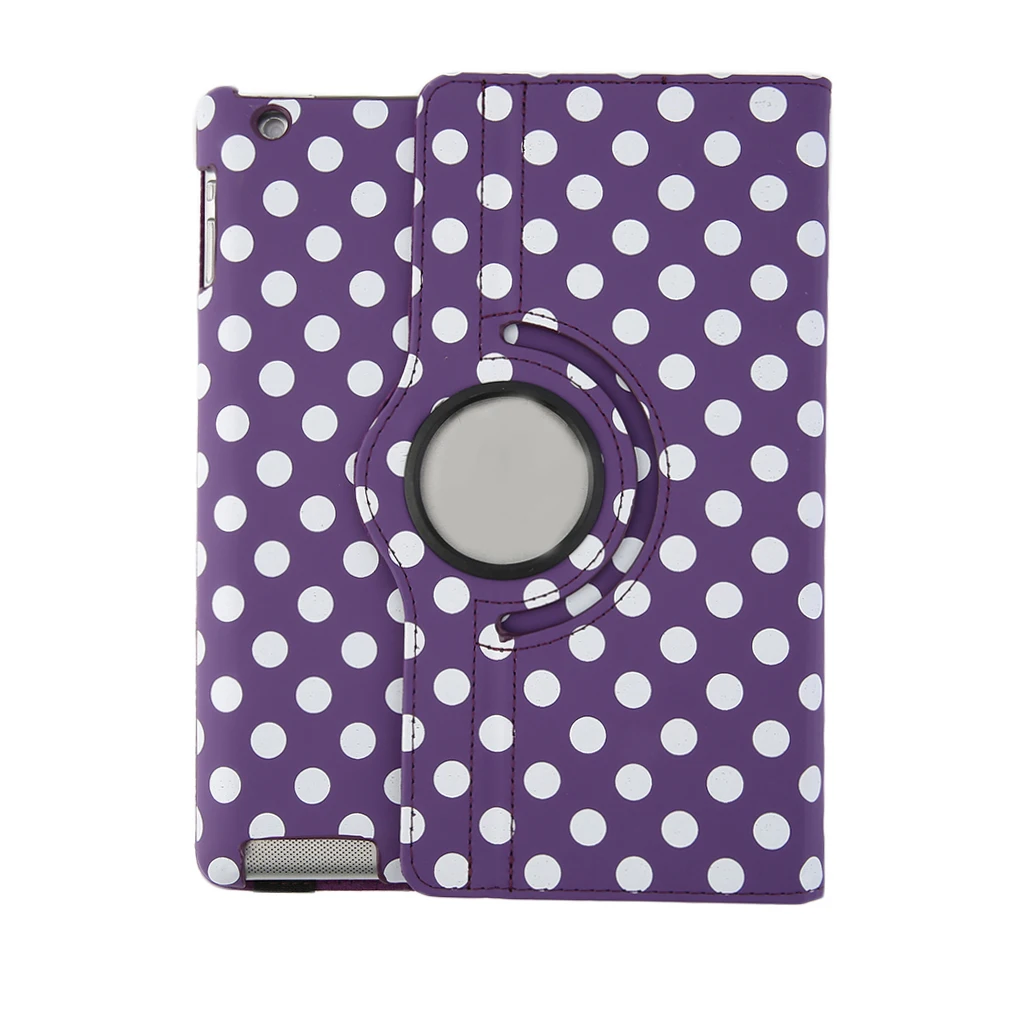 

New PU Leather 360 Degree Rotation Protective Cover Case Shell For Ipad