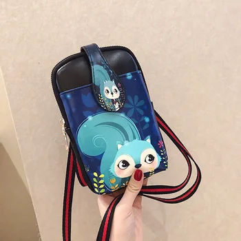 

2020 new mobile phone storage bag female shoulder messenger bag summer wild cute coin purse mobile bag fashion
