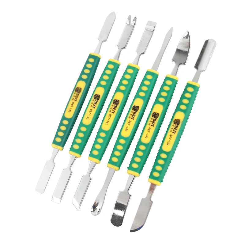 Бесплатная доставка Best 6 шт./компл. Металл открытие ing бар Spudger Multi Repair Tool kit для iPhone iPad samsung для ремонта смартфонов