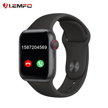 

LEMFO 2020 Smart Watch Series 5 Music Player Speaker Bluetooth Calls Full Touch Screen Smartwatch iwo13 for Apple Android iOS