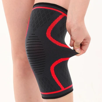 

Knee Support Sports Professional Protective Fitness Elastic Breathable Knee Pads Running Cycling Basketball Volleyball Support