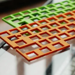 Interruptor de amortiguadores de sonido, almohadilla suave, esponja de espuma de hoyuelos para teclado mecánico