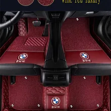 Автомобильные коврики с логотипом/фирменный логотип для BMW Z4 E85 E89, кожа, сверхмощный 5D автомобильный Стайлинг, любую погоду, ковровые вкладыши(2002-сейчас
