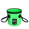 12L 20L portable bucket water storage bag storage bag waterproof water bag fishing folding bucket  ZM915 ► Photo 3/6