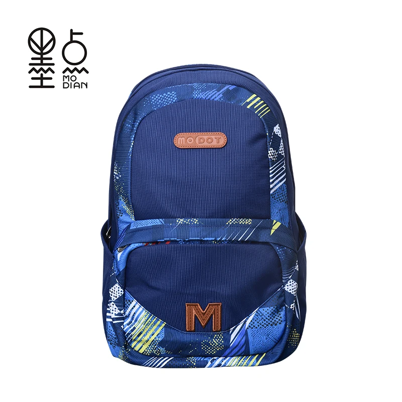 

Large Capacity School Bags For Teenage Student Backpack For Children Waterproof Schoolbag Multi Function Fashion Stripe Bags