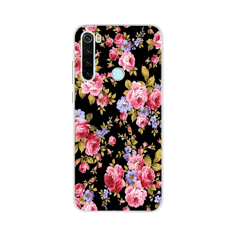 Темный хаки Для Xiaomi Redmi note 8 чехол tpu силиконовый мягкий чехол для телефона для Xiaomi Redmi note 8 t note 8 pro 8 t чехол fundas Coque бампер чехол - Цвет: Темный хаки