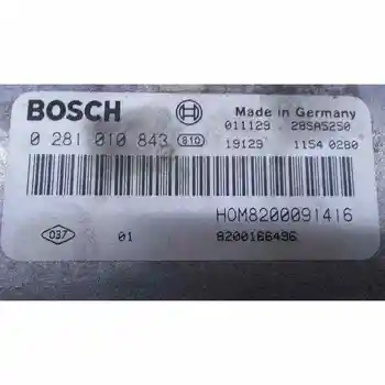 

0281010843 SWITCHBOARD ENGINE EUA RENAULT MEGANE I SCENIC (JA0)