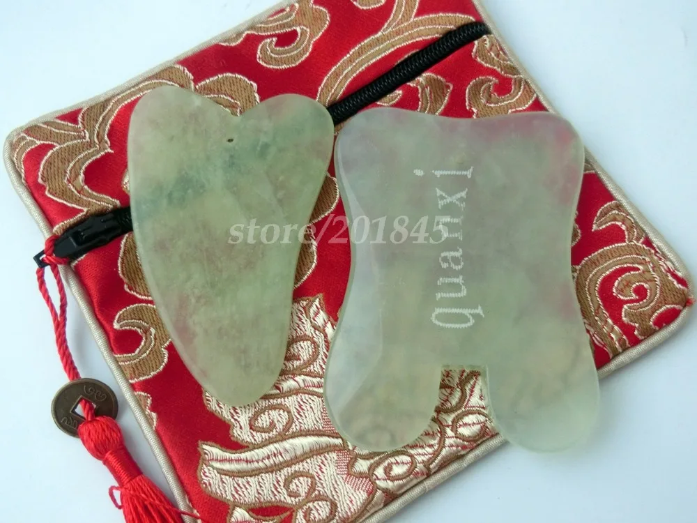 Инструменты для Массажа Гуаша 2 шт. пластины соскабливания тела уход за здоровьем