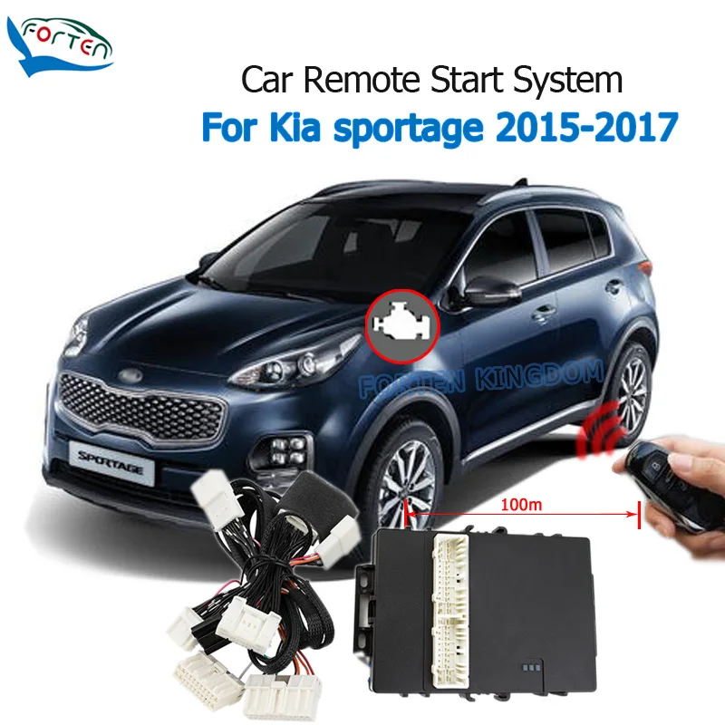 Car Remote Engine Start System Module For Kia Sportage 20152017 Plug
