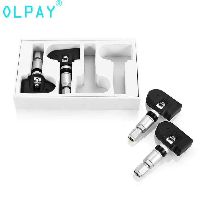 

4Pcs/set Car TPMS Bluetooth 4.0 Tyre Pressure Monitoring System Sensor Inner Sensor Built-in Sensor Real Time Monitoring System