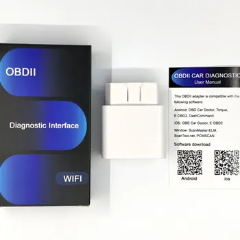 

Vgate iCar elm327 elm 327 WIFI OBDII OBD2 Code Reader For Android PC for iPhone for iPad Car Diagnostic Tools