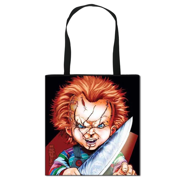 Horror Movie Child S Play Chucky Women Fashion Handbag Ladies Shopping Bag Teenager Girl Shoulder Bag For Travelling Shoulder Bags Aliexpress