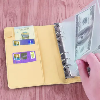 

1Pc Loose-Leaf Notebook with Magnetic Buckle Portable Students Notebook Note Pad