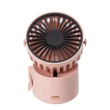 

Portable Mini Fan Hanging Neck Fan Usb Rechargeable Small Clip Fan 1000mAh Battery Air For Office Bedroom