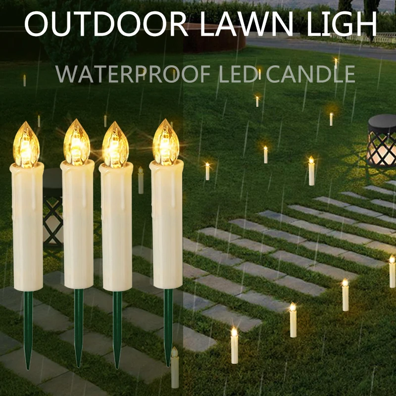 Wholesale Set of Flameless LED Candle Lamps with Timer & Remote