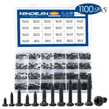 1100 Pcs Ronde Pan Kop Schroeven Set M1.2 M1.4 M1.5 M1.7 M2 Mini Schroef Laptop Computer Schroef Phillips Schroef kit