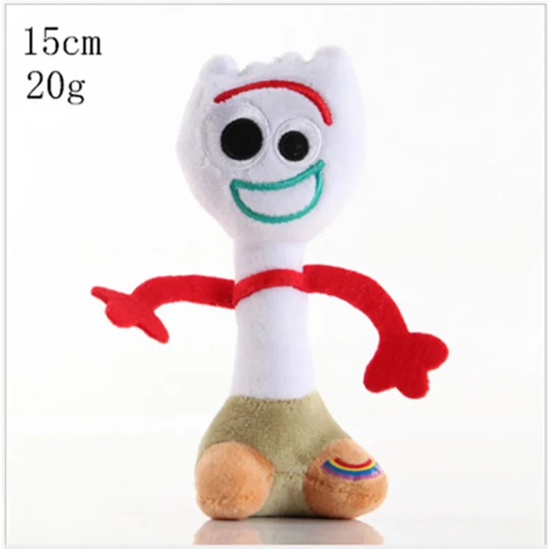 Disney Toy Story 4 Новинка 15 см 25 см 34 см форки Базз Лайтер Вуди мягкая плюшевая игрушка мягкая кукла Фигурка Мультфильм игрушки для детей Подарки
