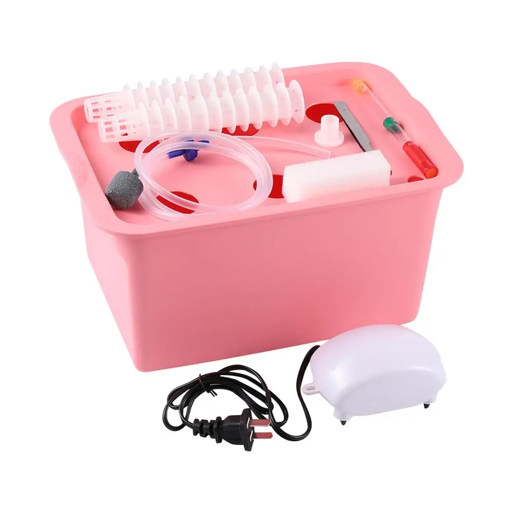 6 Hole Plant Hydroponic System Indoor Garden Box Growth Kit Garden Flower Pot Plant Seed Nursery Flower Pot 220V/110V 1 Set