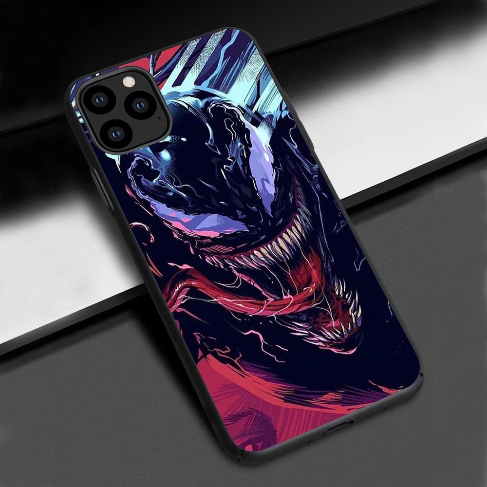 Venom для Fundas iPhone 11 Pro XS Max чехол для iPhone 8 Plus XR Coque чехол для iPhone 5S 6 7 Plus SE X 11 чехол для телефона - Цвет: 15