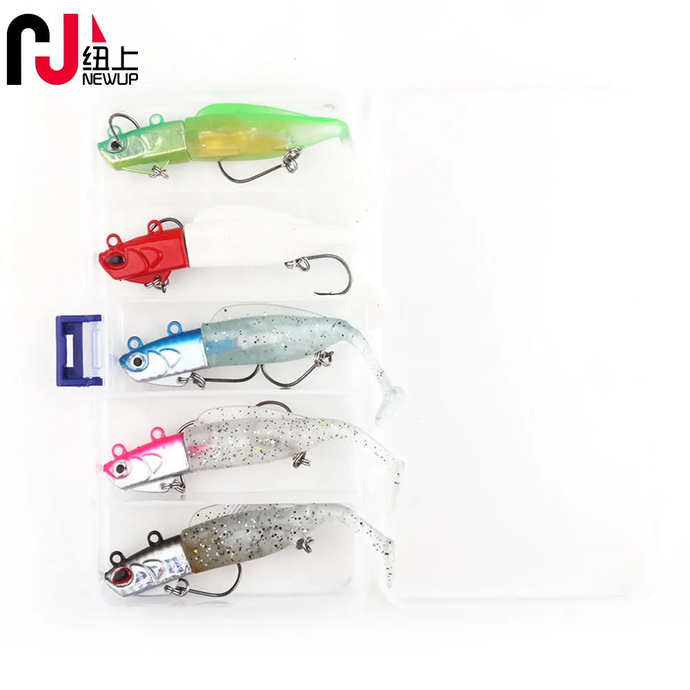 As the picture NEWUP 5pcs/set Hard Fishing Lure Pesca Crank Bait Japan Design Mini CrankBaits Artificial Bait For Bass Pike Perch Trout - Цвет: As the picture