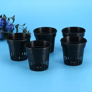 

15pcs Plastic Pot Baskets Aquarium Aquatic Water Plant Cultivate Planting Cups
