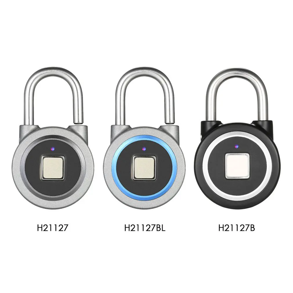 

Fingerprint Padlock Smart Electronic Lock Gym Small Lock Bedroom Password Lock Student Dormitory Cabinet Door Lock
