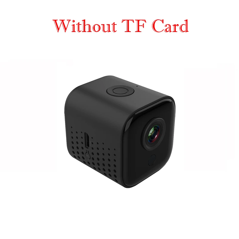 Full HD 1080P Мини WiFi IP камера ночного видения безопасности Camaras Espia Oculta домашний монитор безопасности видео Cam микро DVR видеокамеры - Цвет: Without TF Card