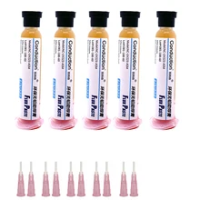 

5pcs 10cc PCB SMD Soldering Paste Solder No-clean Flux RMA-223 For Computer mobile Phone Chips LED BGA SMD PGA PCB Repair Tool